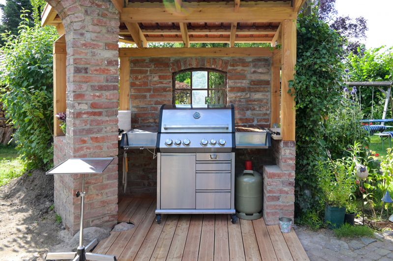 Freestanding Grill Setup