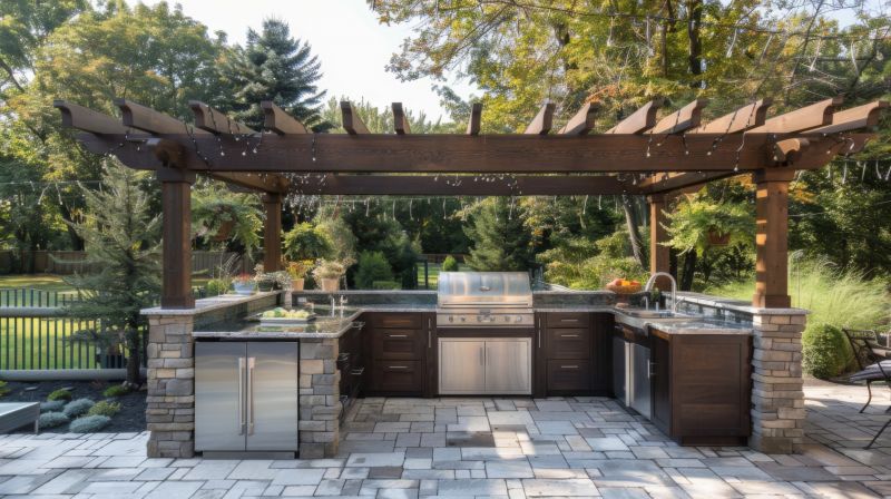 Built-In Grills, Pizza Ovens, And More: Popular Outdoor Kitchen Design Options