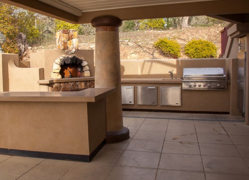 Outdoor Kitchen Construction in Cypress, TX
