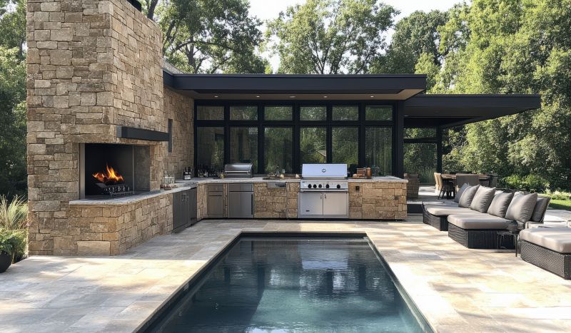 Outdoor Kitchen Remodeling in Katy, TX