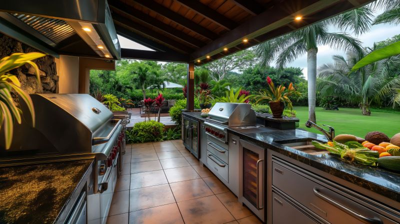 Outdoor Kitchen Renovation in South Houston, TX