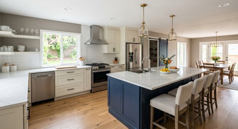 Galley Kitchen Remodeling in Conroe, TX